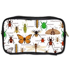 Insects-seamless-pattern Toiletries Bag (One Side)