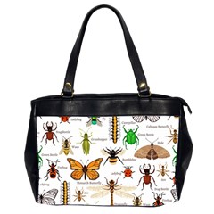 Insects-seamless-pattern Oversize Office Handbag (2 Sides) by Amaryn4rt