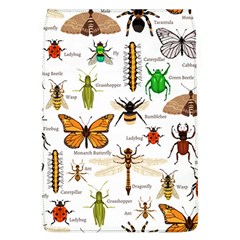 Insects-seamless-pattern Removable Flap Cover (L)