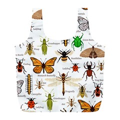 Insects-seamless-pattern Full Print Recycle Bag (L)