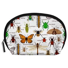 Insects-seamless-pattern Accessory Pouch (Large)