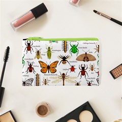 Insects-seamless-pattern Cosmetic Bag (XS)