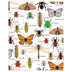 Insects-seamless-pattern Drawstring Bag (Small)