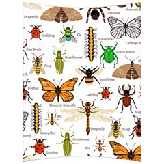 Insects-seamless-pattern Back Support Cushion