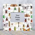 Insects-seamless-pattern White Wall Photo Frame 5  x 7  Front