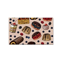 Seamless-pattern-with-sweet-cakes-berries Sticker Rectangular (10 Pack) by Amaryn4rt