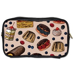 Seamless-pattern-with-sweet-cakes-berries Toiletries Bag (one Side) by Amaryn4rt