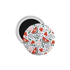 Seamless-vector-pattern-with-watermelons-mint 1 75  Magnets by Amaryn4rt