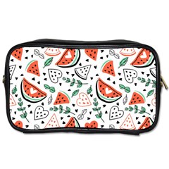 Seamless-vector-pattern-with-watermelons-mint Toiletries Bag (two Sides) by Amaryn4rt