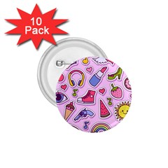 Fashion-patch-set 1.75  Buttons (10 pack)