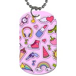 Fashion-patch-set Dog Tag (One Side) Front