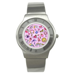 Fashion-patch-set Stainless Steel Watch by Amaryn4rt