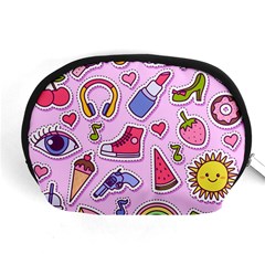 Fashion-patch-set Accessory Pouch (medium) by Amaryn4rt