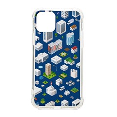 Isometric-seamless-pattern-megapolis Iphone 11 Pro 5 8 Inch Tpu Uv Print Case by Amaryn4rt