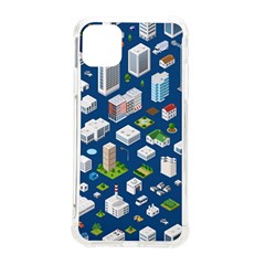 Isometric-seamless-pattern-megapolis Iphone 11 Pro Max 6 5 Inch Tpu Uv Print Case by Amaryn4rt