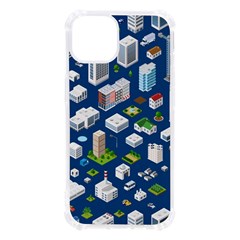 Isometric-seamless-pattern-megapolis Iphone 13 Tpu Uv Print Case by Amaryn4rt