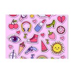 Fashion-patch-set Crystal Sticker (A4) Front