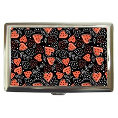 Seamless-vector-pattern-with-watermelons-hearts-mint Cigarette Money Case by Amaryn4rt