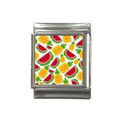 Watermelon-pattern-se-fruit-summer Italian Charm (13mm) by Amaryn4rt