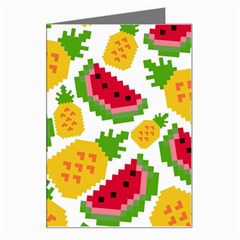 Watermelon-pattern-se-fruit-summer Greeting Card by Amaryn4rt