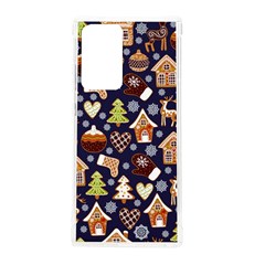 Winter-seamless-patterns-with-gingerbread-cookies-holiday-background Samsung Galaxy Note 20 Ultra Tpu Uv Case by Amaryn4rt