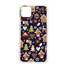 Winter-seamless-patterns-with-gingerbread-cookies-holiday-background Iphone 11 Pro Max 6 5 Inch Tpu Uv Print Case by Amaryn4rt