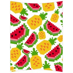 Watermelon-pattern-se-fruit-summer Back Support Cushion by Amaryn4rt