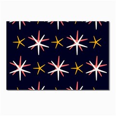 Sea-stars-pattern-sea-texture Postcard 4 x 6  (pkg Of 10) by Amaryn4rt