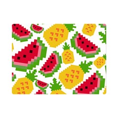 Watermelon-pattern-se-fruit-summer Premium Plush Fleece Blanket (mini)