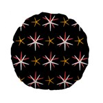 Sea-stars-pattern-sea-texture Standard 15  Premium Flano Round Cushions Front