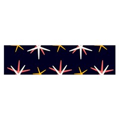 Sea-stars-pattern-sea-texture Oblong Satin Scarf (16  X 60 ) by Amaryn4rt