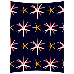 Sea-stars-pattern-sea-texture Back Support Cushion by Amaryn4rt