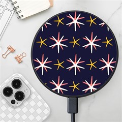 Sea-stars-pattern-sea-texture Wireless Fast Charger(black) by Amaryn4rt