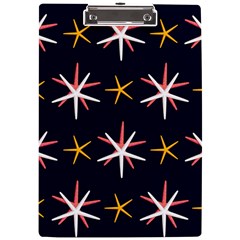 Sea-stars-pattern-sea-texture A4 Acrylic Clipboard