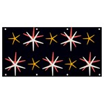 Sea-stars-pattern-sea-texture Banner and Sign 8  x 4  Front