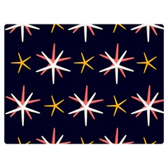 Sea-stars-pattern-sea-texture Two Sides Premium Plush Fleece Blanket (extra Small) by Amaryn4rt