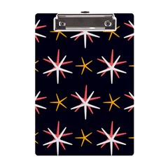 Sea-stars-pattern-sea-texture A5 Acrylic Clipboard by Amaryn4rt