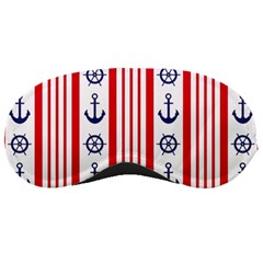 Nautical-papers-nautical-background Sleep Mask by Amaryn4rt