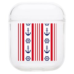 Nautical-papers-nautical-background Airpods 1/2 Case