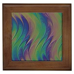 Texture-abstract-background Framed Tile by Amaryn4rt