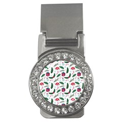 Christmas-background Money Clips (cz)  by Amaryn4rt