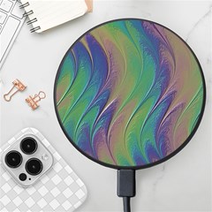 Texture-abstract-background Wireless Fast Charger(black) by Amaryn4rt