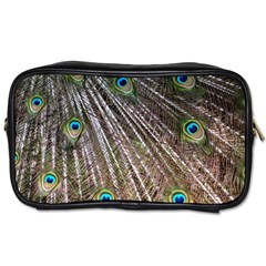 Peacock-feathers-pattern-colorful Toiletries Bag (two Sides) by Amaryn4rt