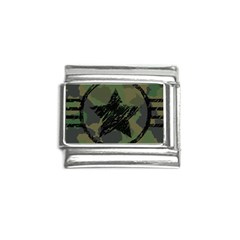 Military-camouflage-design Italian Charm (9mm) by Amaryn4rt