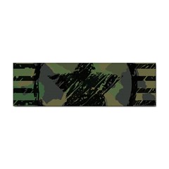 Military-camouflage-design Sticker (bumper) by Amaryn4rt