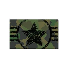 Military-camouflage-design Sticker Rectangular (10 Pack) by Amaryn4rt