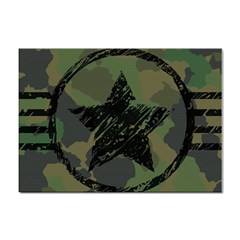 Military-camouflage-design Sticker A4 (10 Pack) by Amaryn4rt