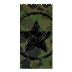 Military-camouflage-design Shower Curtain 36  X 72  (stall)  by Amaryn4rt