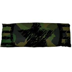 Military-camouflage-design Body Pillow Case Dakimakura (two Sides) by Amaryn4rt