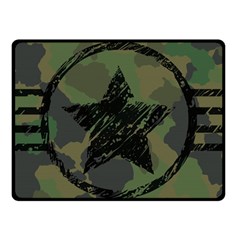 Military-camouflage-design Two Sides Fleece Blanket (small) by Amaryn4rt